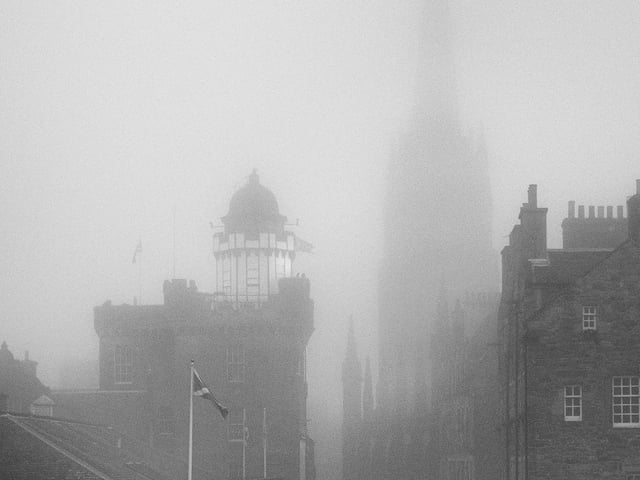In their latest photographs, well trodden paths in the Capital, usually bustling with colour and life are seen in a completely different light, as almost a ghost town.