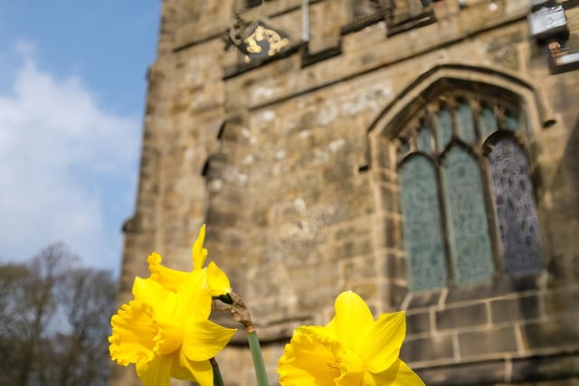 Spring at St Nicolas Church High Bradfield by Mark Naylor