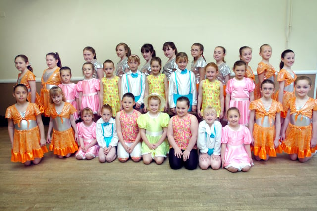 Don't they look wonderful. These students at the Edith Harrison School of Dance were rehearsing for their stage production in 2008. Were you a part of the show?