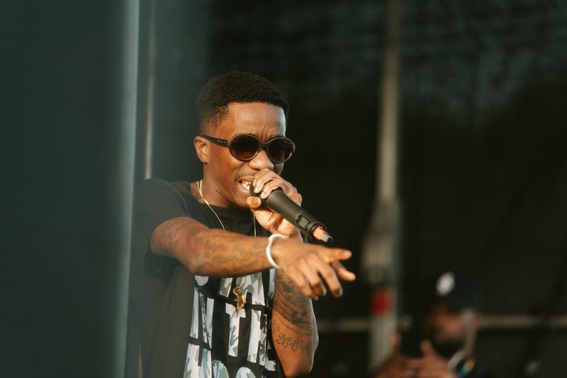 Tinchy Stryder on stage at the Northumberland Pride Festival. Picture by Will Gorman Photography
