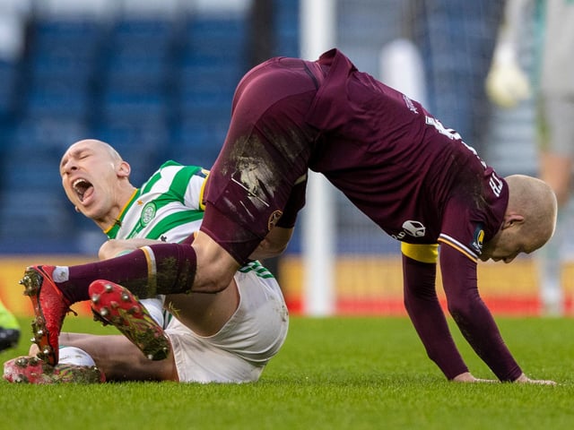 Steven Naismith won’t face further action for his clashes with Celtic’s Scott Brown during the Scottish Cup final. The Hearts captain, it was suggested by some, would likely be pulled up for an incident which saw his studs come down on Brown’s leg. However, the deadline for the compliance officer passed. (Evening News)