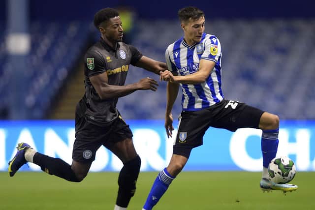 Sheffield Wednesday youngster Ryan Galvin is out on loan in the National League. Pic: Steve Ellis.