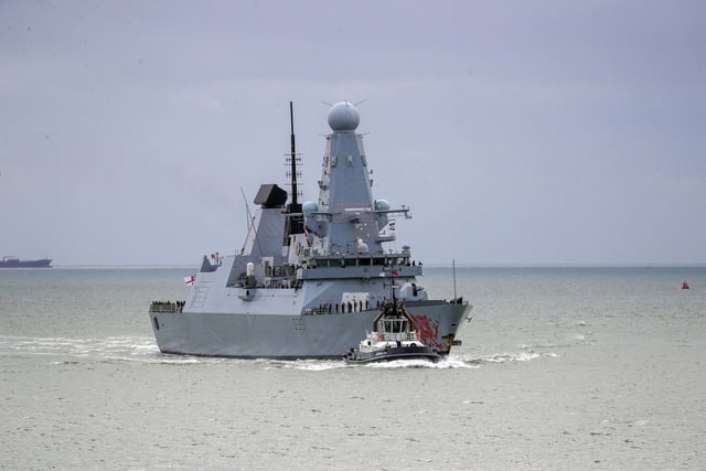 HMS Dragon is back