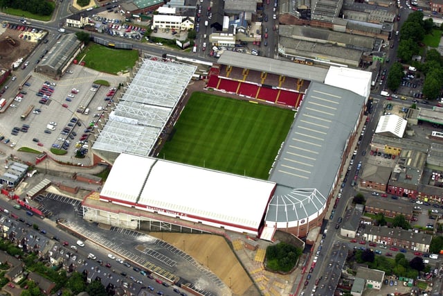 Iconic football ground and home to Sheffield United. Nominated by Blades fans.