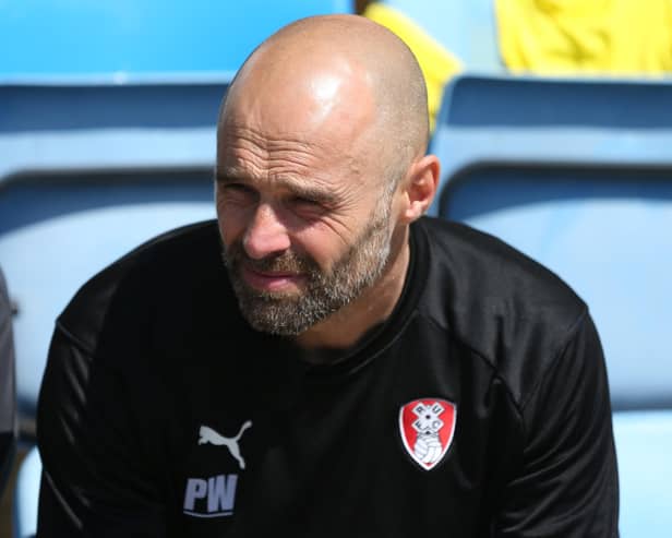 Paul Warne, manager of Rotherham United, is becoming frustrated in the transfer market (photo by Henry Browne/Getty Images).