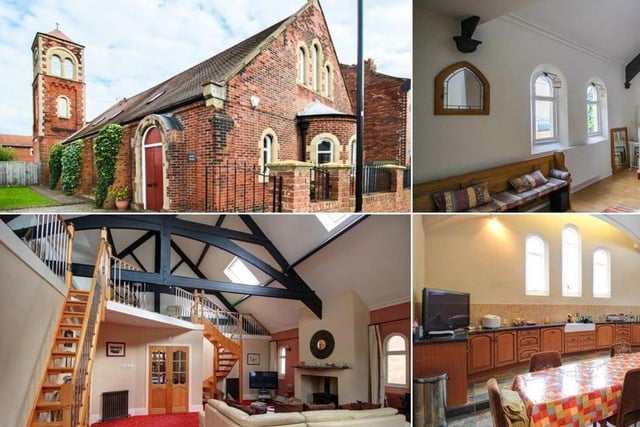 This five bedroom converted church complete with tower by the sea in Sunderland attracted a lot of interest.
Located on St. George’s Terrace, just a stone's throw away from Roker beach, the property went on the market with Hunters for £465,000.