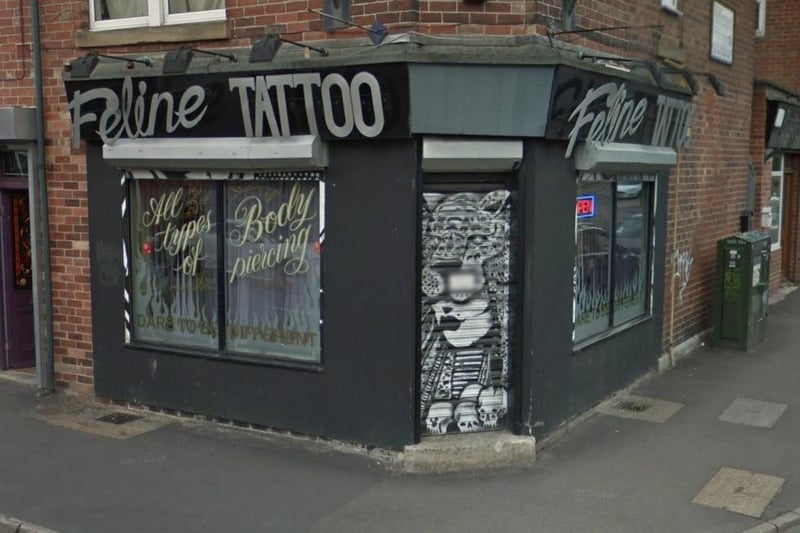 Feline Tattoo Studio, on Hickmott Road, is rated 5.0 out of 5.0 on Google Reviews based on 194 reviews.