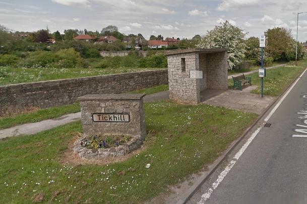 Tickhill and Wadworth has seen 3,005 receive a first jab, 54 per cent of its over 16s