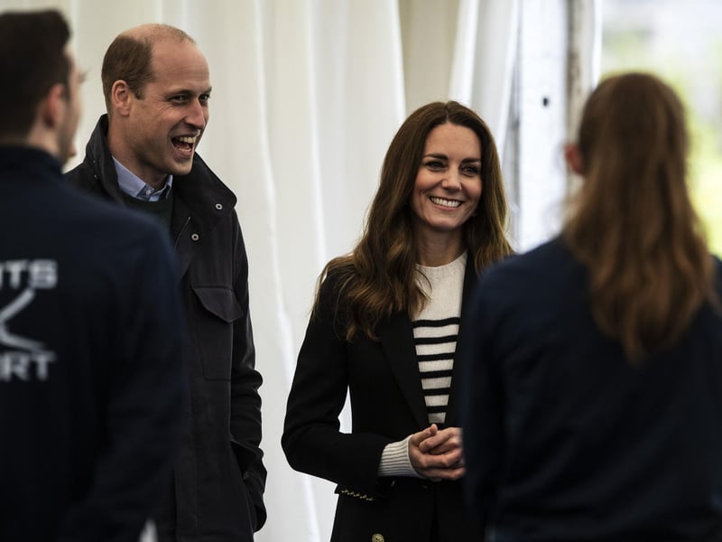 Prince William and Kate visited University of St Andrews to meet students and hear about the ways in which they, and the university, have supported one another through the COVID-19 pandemic.