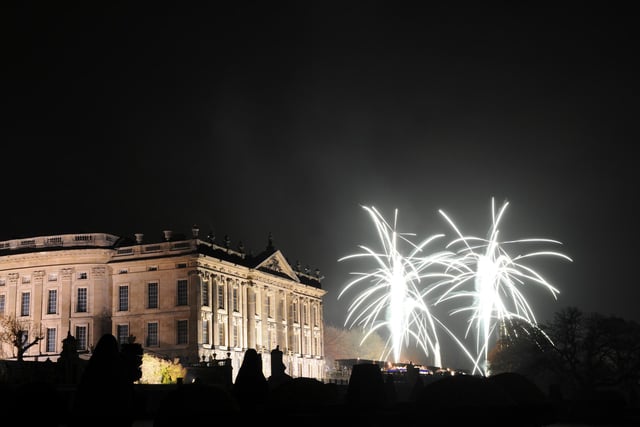 Chatsworth will be hosting firework shows on October 30 and 31 when there will be a children's display at  7.30pm and a grand finale firework display at 8.15pm. Hog roasts,  churros, mulled wine and cider are among the winter warmers that will be on offer. Admission: adult £16 adult, child (age 4–16 inclusive)  £10.50. Go to www.chatsworth.org.