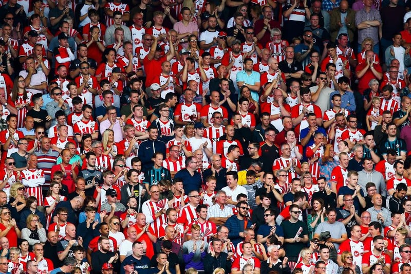 The local average weekly wage around Southampton is one of the lowest in this data which is reflected in the £399 charged for the cheapest season ticket at St Mary's. 
(Photo by Charlie Crowhurst/Getty Images)