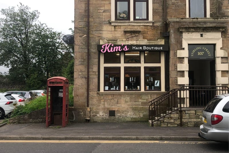 "Kim is a fantastic stylist and always makes you feel so welcome and special, a very hard working, happy young lady," said one reader about this salon in Stirling Street, Denny.