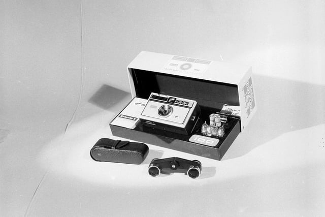 Another must-have present in the Edinburgh of December 1964 was the latest instamatic camera.