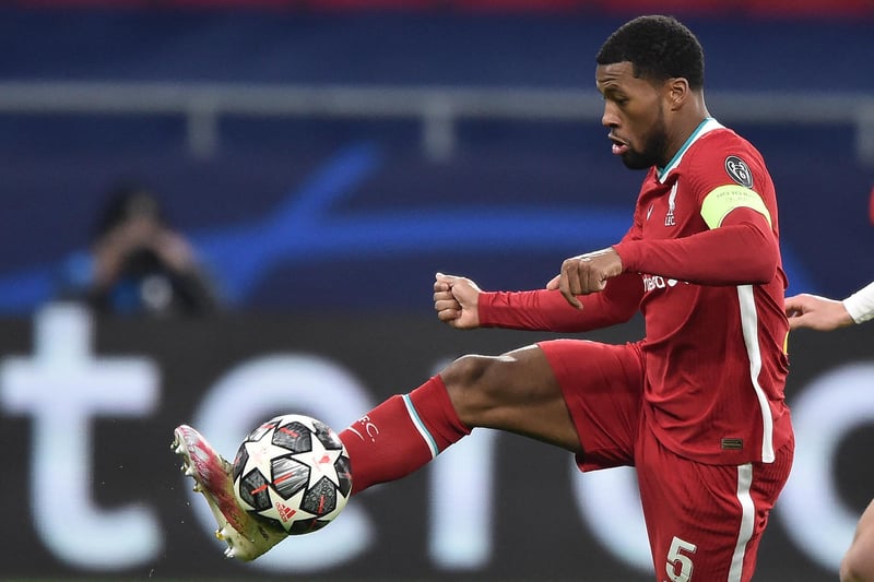 Liverpool midfielder Georginio Wijnaldum's contract with the club runs out in the summer and a deal taking the 30-year-old to Barcelona is "95% done". (Football Insider)