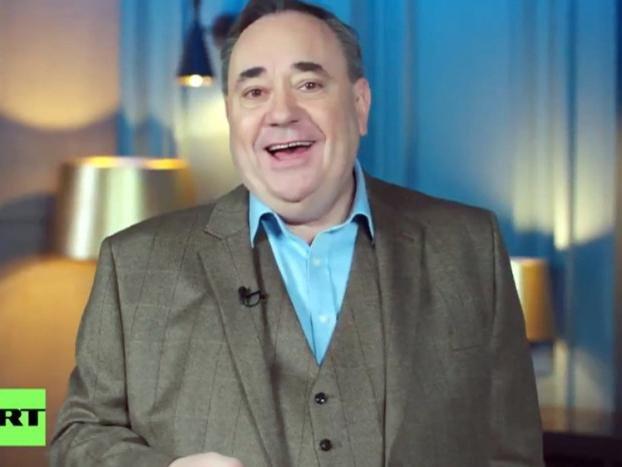 After losing his seat as an MP in 2017, Alex Salmond launched his own talk show on Russia Today in November 2017. Picture: