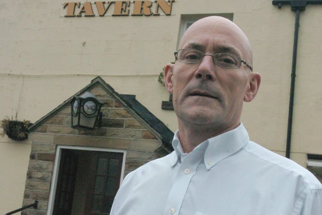 The Turf Tavern on Handsworth Road was registered as a beerhouse in back in 1833. Picture of retiring landlord  Mick Doughty in 2005