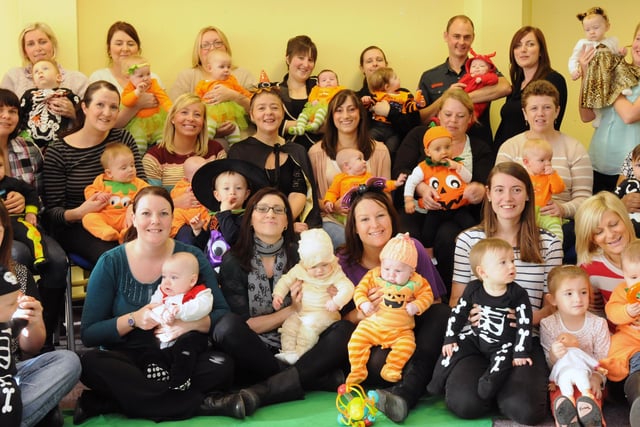 A Halloween baby bounce session at South Shields Central Library. Were you there in 2012?