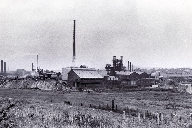 View of the Staveley Chemical Plant on 25th June 1974