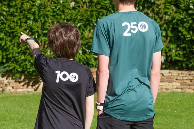 Sheffield brothers Oscar and Otis Burgess have recently completed a total of 350 parkruns.