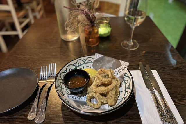 The Crispy Calamari is a highly recommended starter choice.
