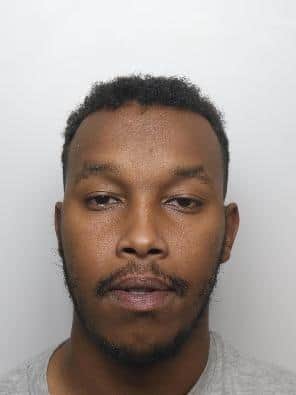 Officers found blood-stained cushions at the property where the attack had happened.
