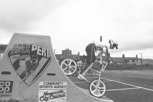 A BMX roadshow was held at Silksworth in 1985. Did you get along to see it?