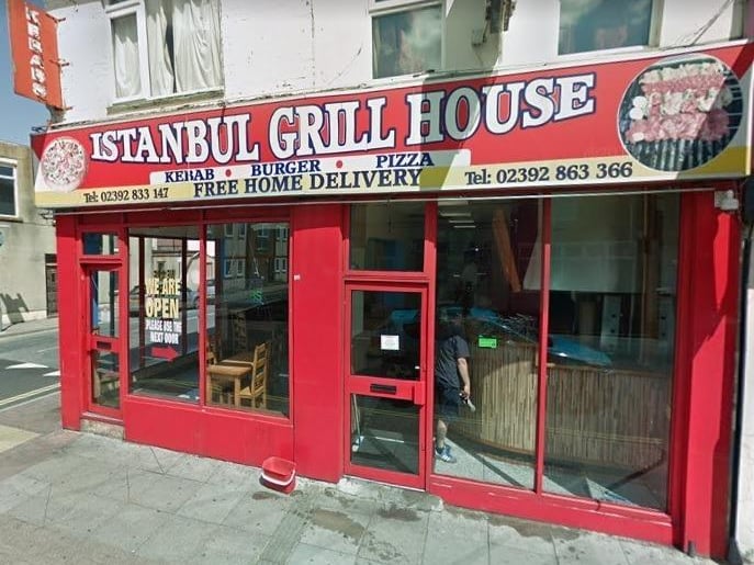 Istanbul Grill, 210-212 Fratton Road, Portsmouth received a rating of five following an inspection on February 3.