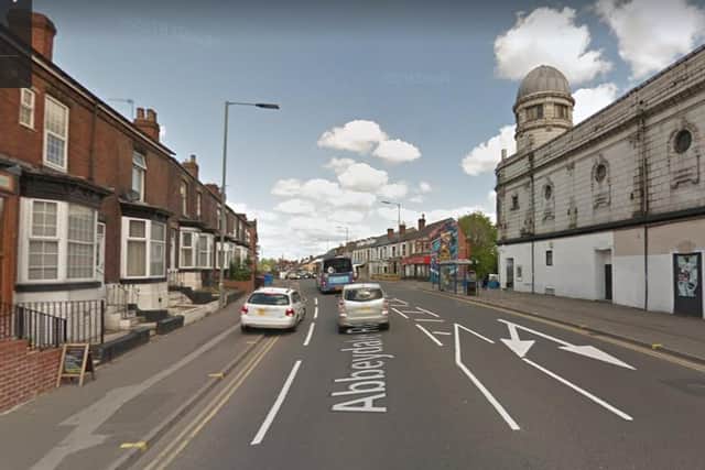 A fire broke out next to Abbeydale Picture House this morning