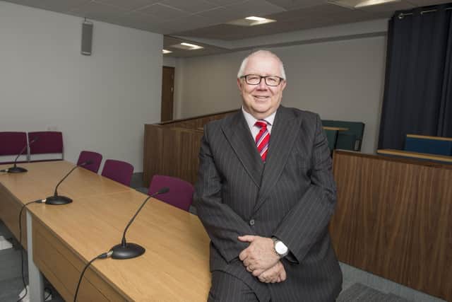 Coroner Chris Dorries, now retired, pictured at the Medico Legal Centre in Sheffield in 2018