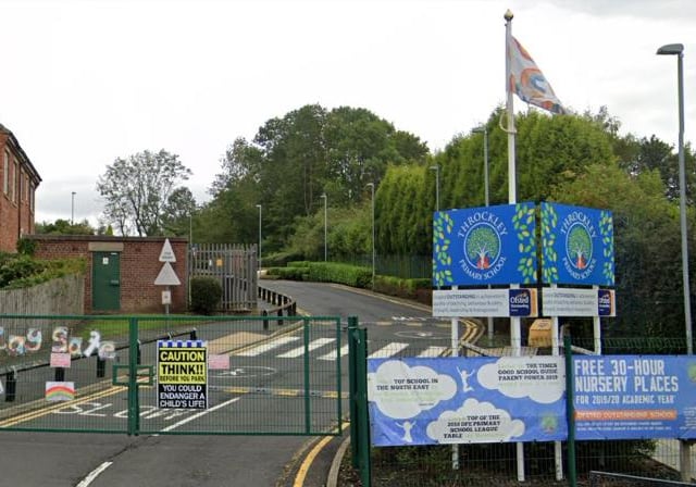 Throckley Primary School on Hexham Road was given an outstanding rating after a full Ofsted report in 2013.