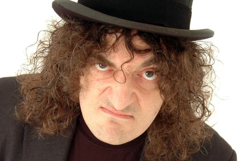 Stand-up comedian and magician Jerry Sadowitz is a controversial American-Scottish comedian that grew up in Glasgow. He was cancelled from the Fringe in 2022 after one show for his outlandish material, but didn't have too much of a hard time finding work elsewhere in the UK after the fact.