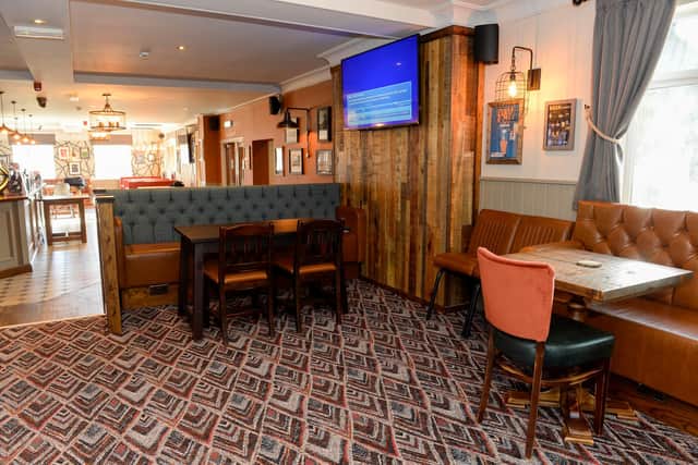 The pub has reopened with social distancing measures in place to welcome excited customers back safely.