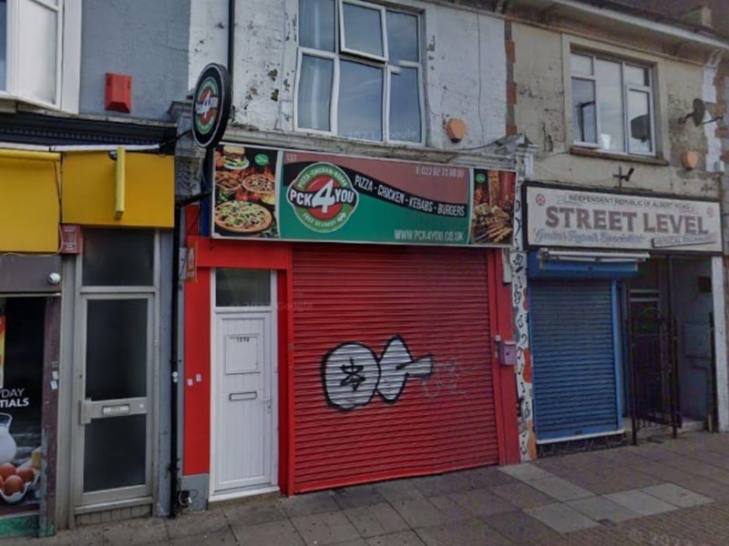 PCK 4 U at 137 Albert Road, Southsea was rated one-out-of-five on November 3. Its hygienic food handling and cleanliness and condition of facilities and building was rated improvement necessary. Its management of food safety was major improvement necessary.