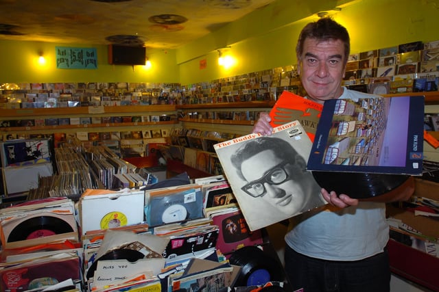 John Little is pictured at the Other Record Shop in Hartlepool. Was it a favourite place for you to visit?