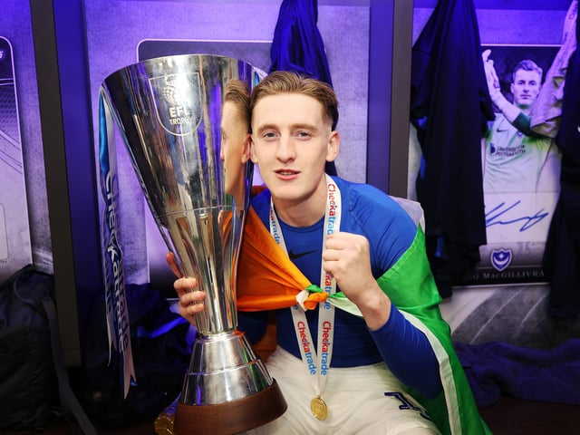 A bargain buy of around £100k from Derry in June 2018. Has made hurtling progress at PO4, scoring 25 goals in 92 outings and becoming a Republic of Ireland international. Pompey's prized asset after penning long-term deal last month.