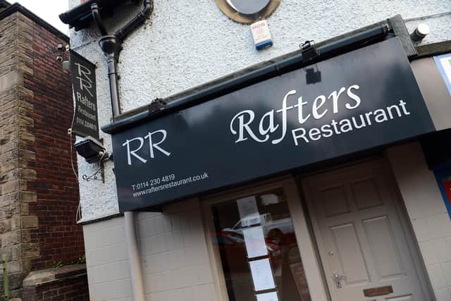 Rafters restaurant on Oakbrook Road in Sheffield