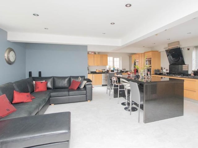 Another shot of the kitchen. As you can see, it is spacious and family-friendly.