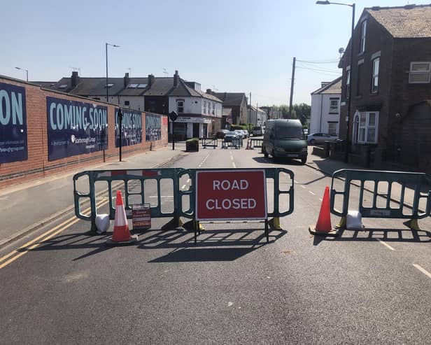 Cherry Street, off Bramall Lane, in Sheffield, has been closed to motor vehicles