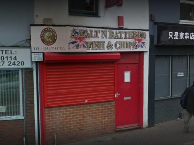 This chip shop with a punning name can be found on London Road.