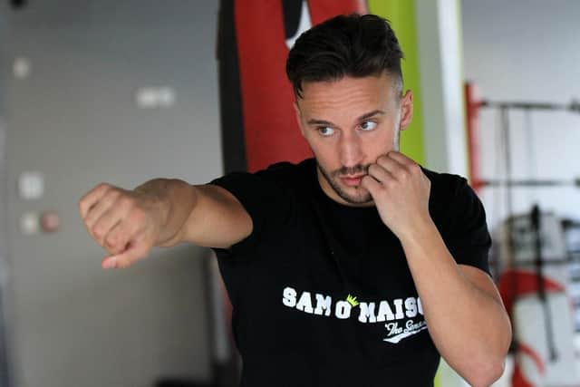 Sam O'maison admits he'd fight anyone to get his hands on the British title.