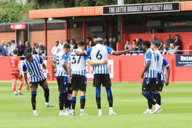 Sheffield Wednesday were given plenty of instructions from the sidelines in their pre-season clash at Alfreton Town. Credit: Bill Wheatcroft