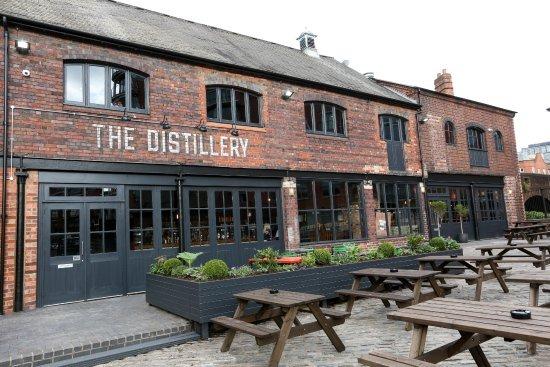 The Distillery has one of Birmingham's best beer gardens, but the canal side pub is also the perfect little spot to sink into on a winter's day. It has traditional decor and lovely views of the canal from the inside