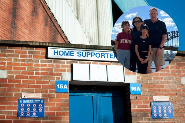 Sheffield Wednesday fan, John Guest, and his family donated two season tickets to help raise money for charity.