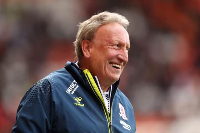 Neil Warnock's Middlesbrough are predicted to finish in the bottom half of the Championship table (Photo by Lewis Storey/Getty Images)