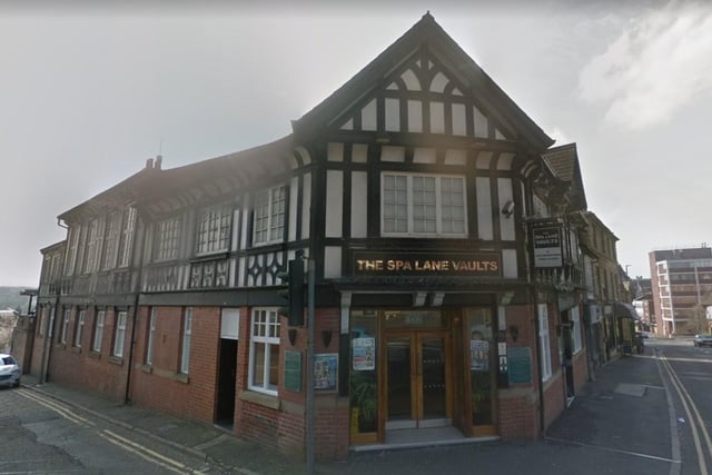 Wetherspoon venue The Spa Lane Vaults, on St Mary's Gate in Chesterfield town centre, has a five-star rating.