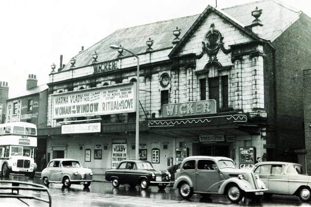 The Wicker Picture Palace opened on Monday June 14 1920 and is pictured here in 1962 shortly before it was renamed Studio 7. It was converted to a triple screen cinema in 1974 and renamed Studio 5, 6, 7. It finally closed for good on August 20 1987 and was demolished in the 1990s for part of the Sheffield ring road scheme.