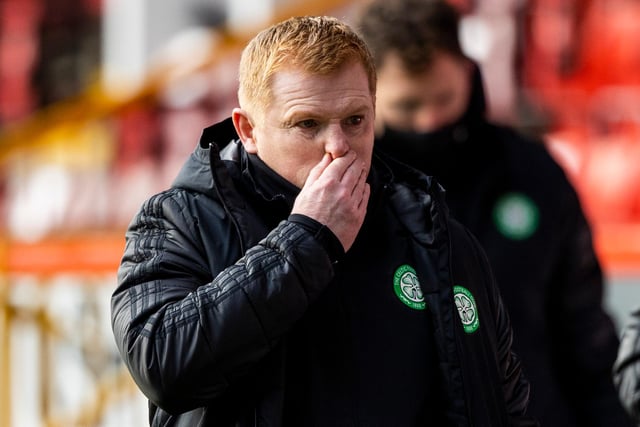 Neil Lennon reckons his team is suffering with confidence, labelling their current state as “fragile”. Celtic gave up three goals to Aberdeen, making it six goals conceded in a week. (Various)