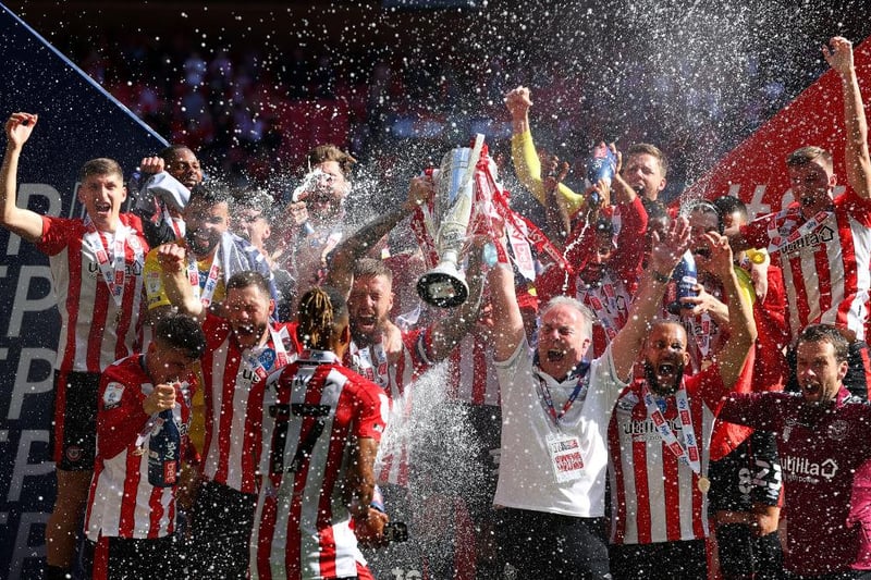 Brentford are preparing for a debut season in the Premier League after beating Swansea City 2-0 in the Championship play-off final.