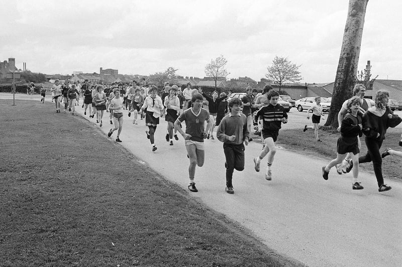 Did you take part in the Sport Aid fun run in 1986?