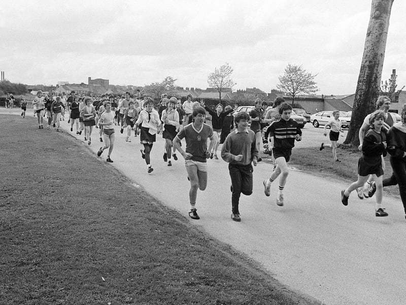 Did you take part in the Sport Aid fun run in 1986?
